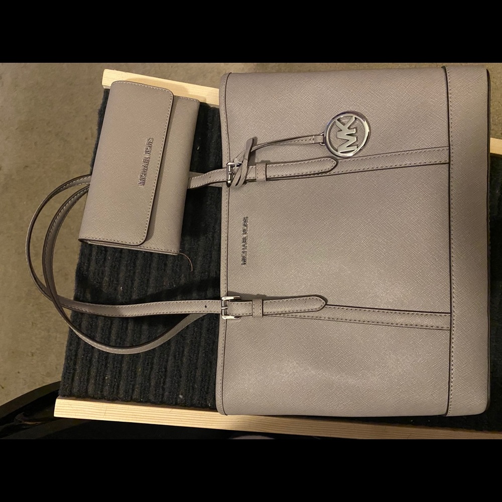 Michael Kors purse and wallet